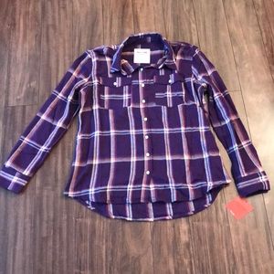 Mossimo purple flannel